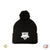 TUQUE À REBORD AVEC POMPON