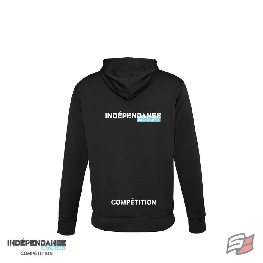 Gilet à capuchon hype femme - compé