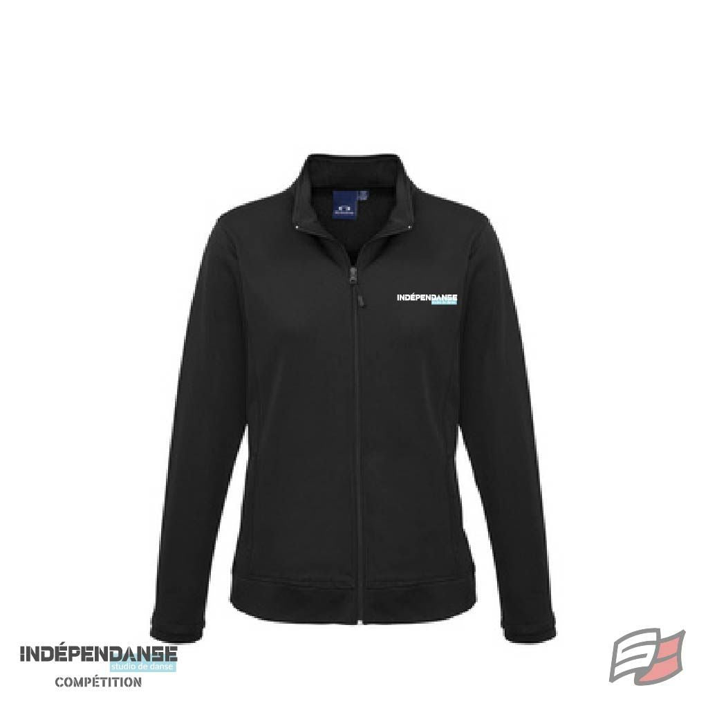 Veste hype full zip femme - compétition