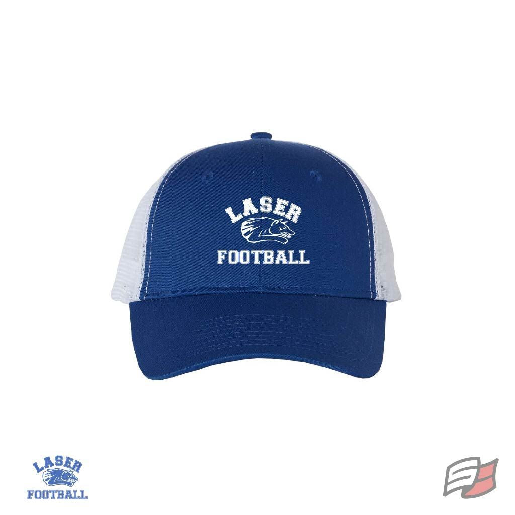 Mesh-back trucker cap