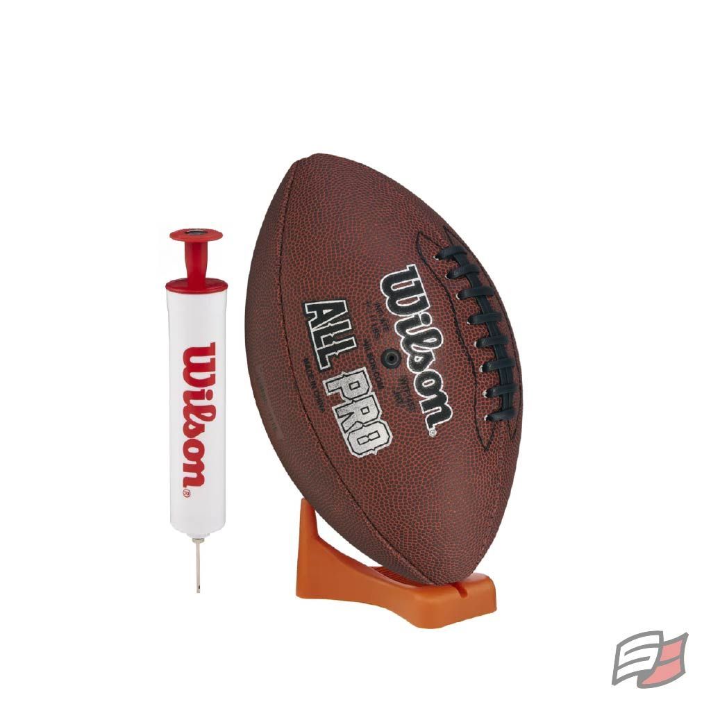 Ballon football officiel avec pompe/tee