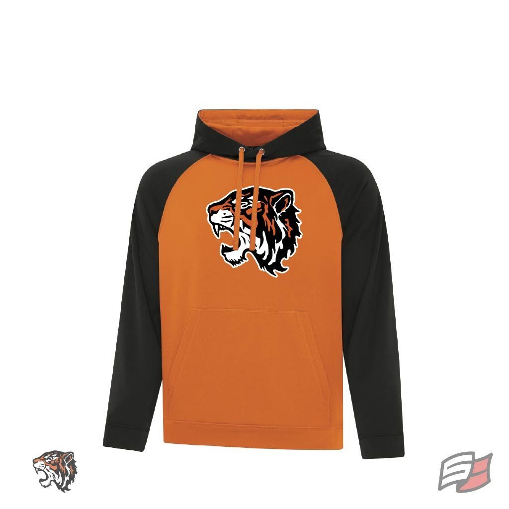 Gilet à capuchon 2 couleurs junior