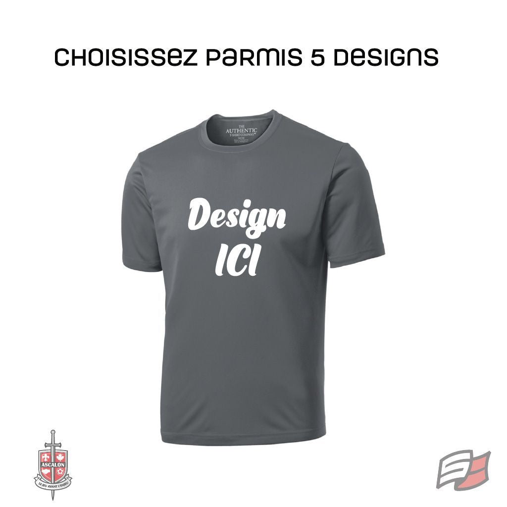 Gilet dryfit m/c jr gris charbon