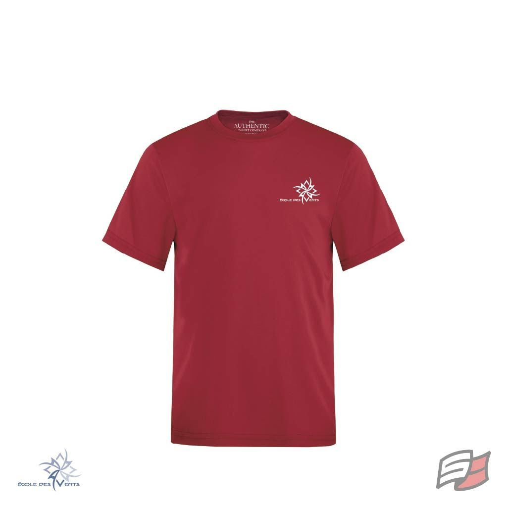 Gilet dri-fit m/c rouge junior