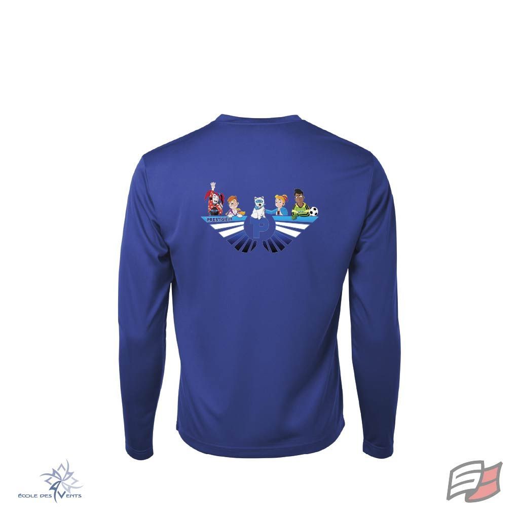 Gilet dri-fit m/l royal junior