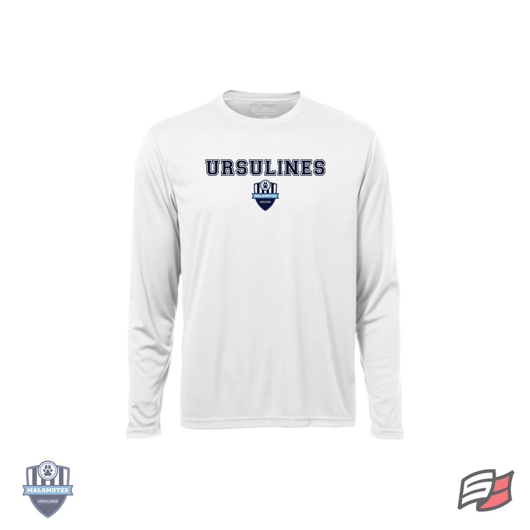 Atc gilet dryfit l/s jr blanc -aucun sp