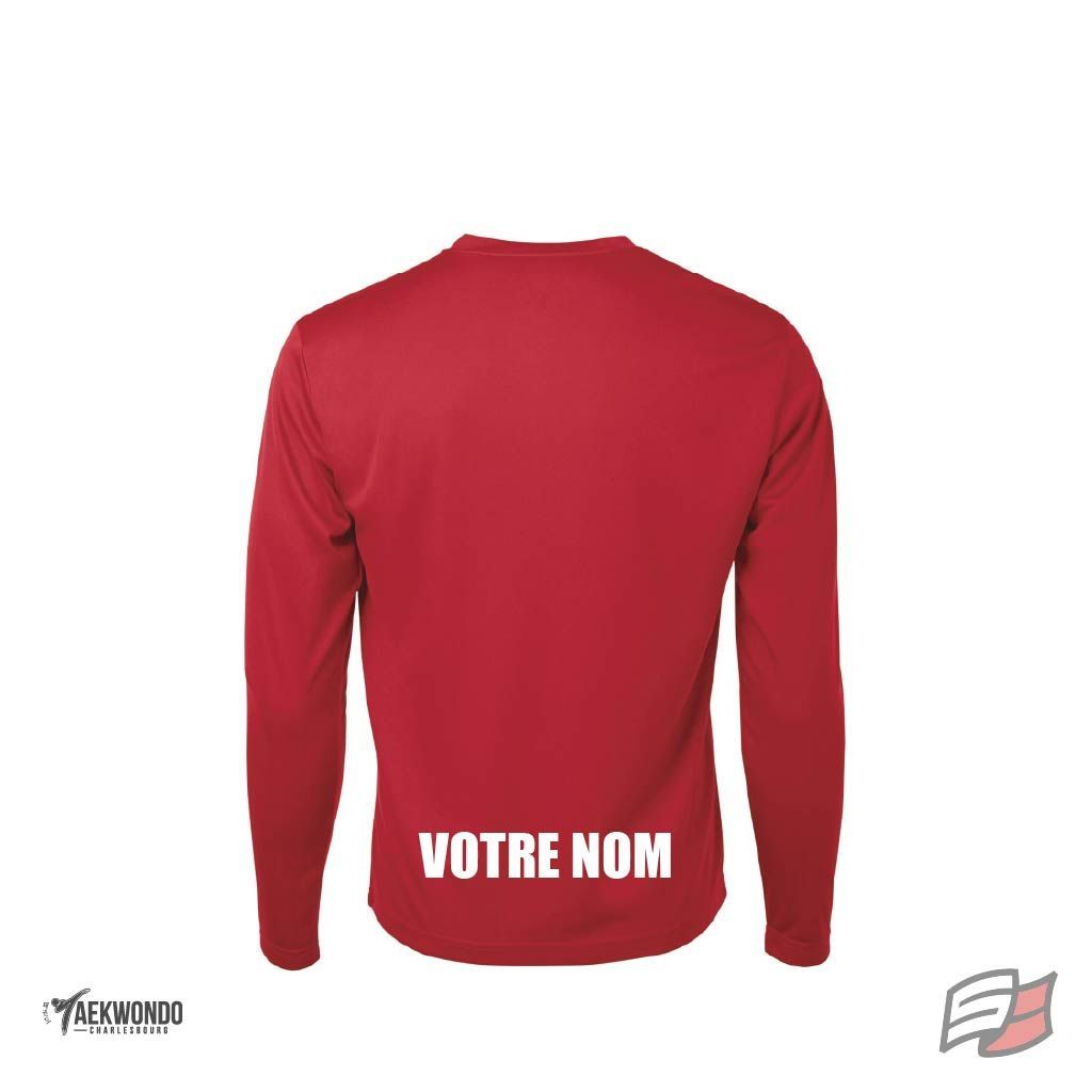 Gilet dryfit m/l rouge